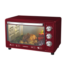 Електродуховка LEO-481 Dark red